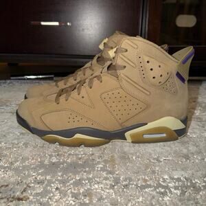 Jordan Retro 6 Gore-Tex “Brown Kelp” Size Women’s 12 or Mens 10.5 Brand New